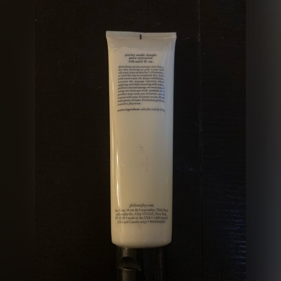Philosophy Purity made simple pore extractor Exfoliating Clay Mask- 5 fl oz - Picture 2 of 4